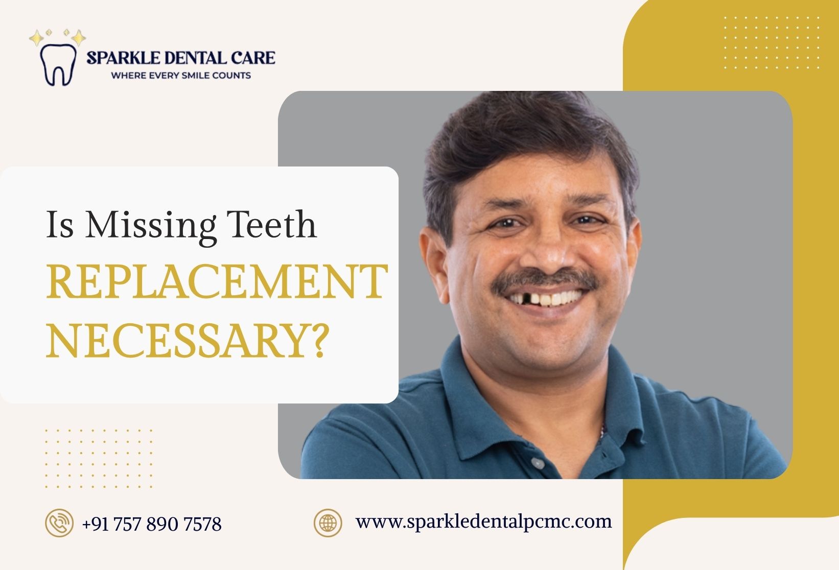 Is Missing Teeth Replacement Necessary?